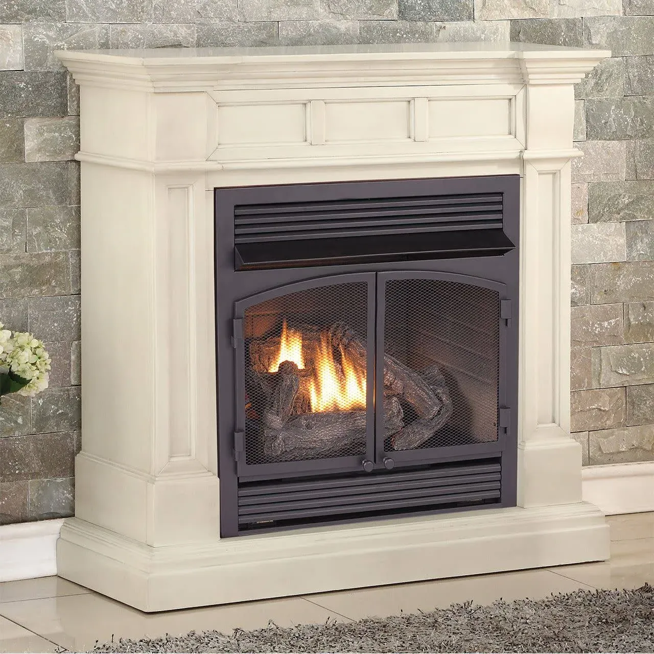 Duluth Forge Dual Fuel Ventless Gas Fireplace