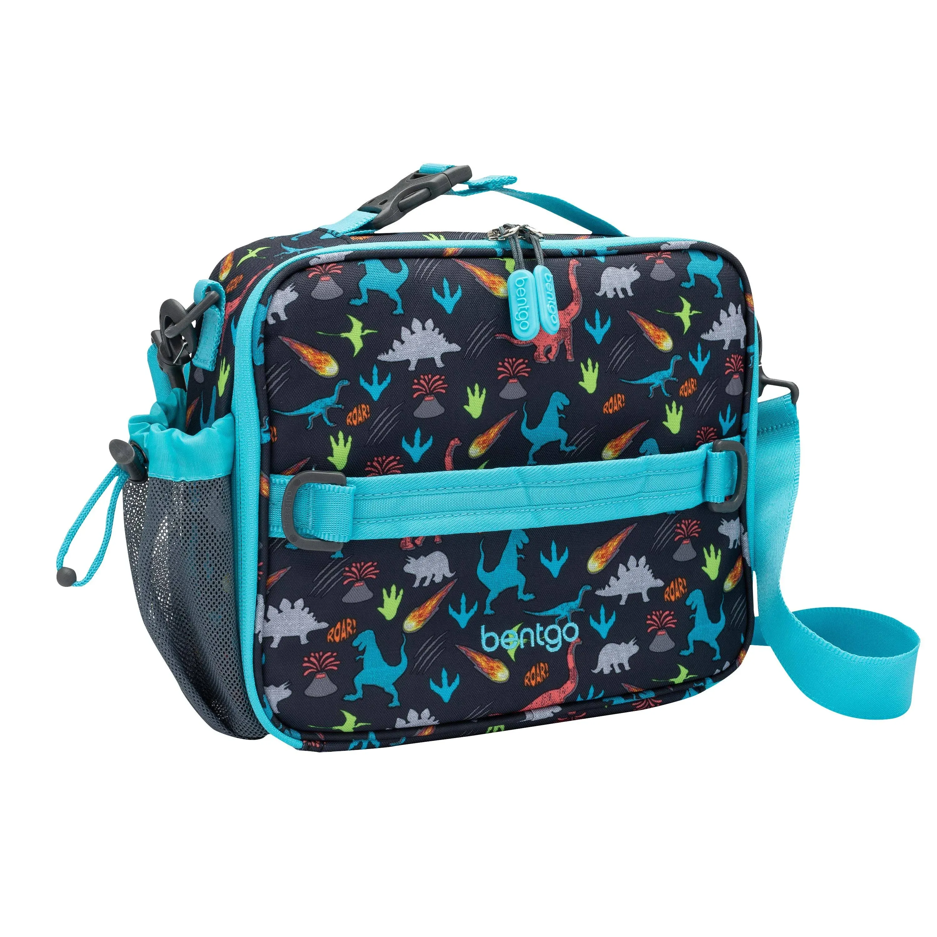 Bentgo Kids' Prints Lunch Bag, Dinosaur