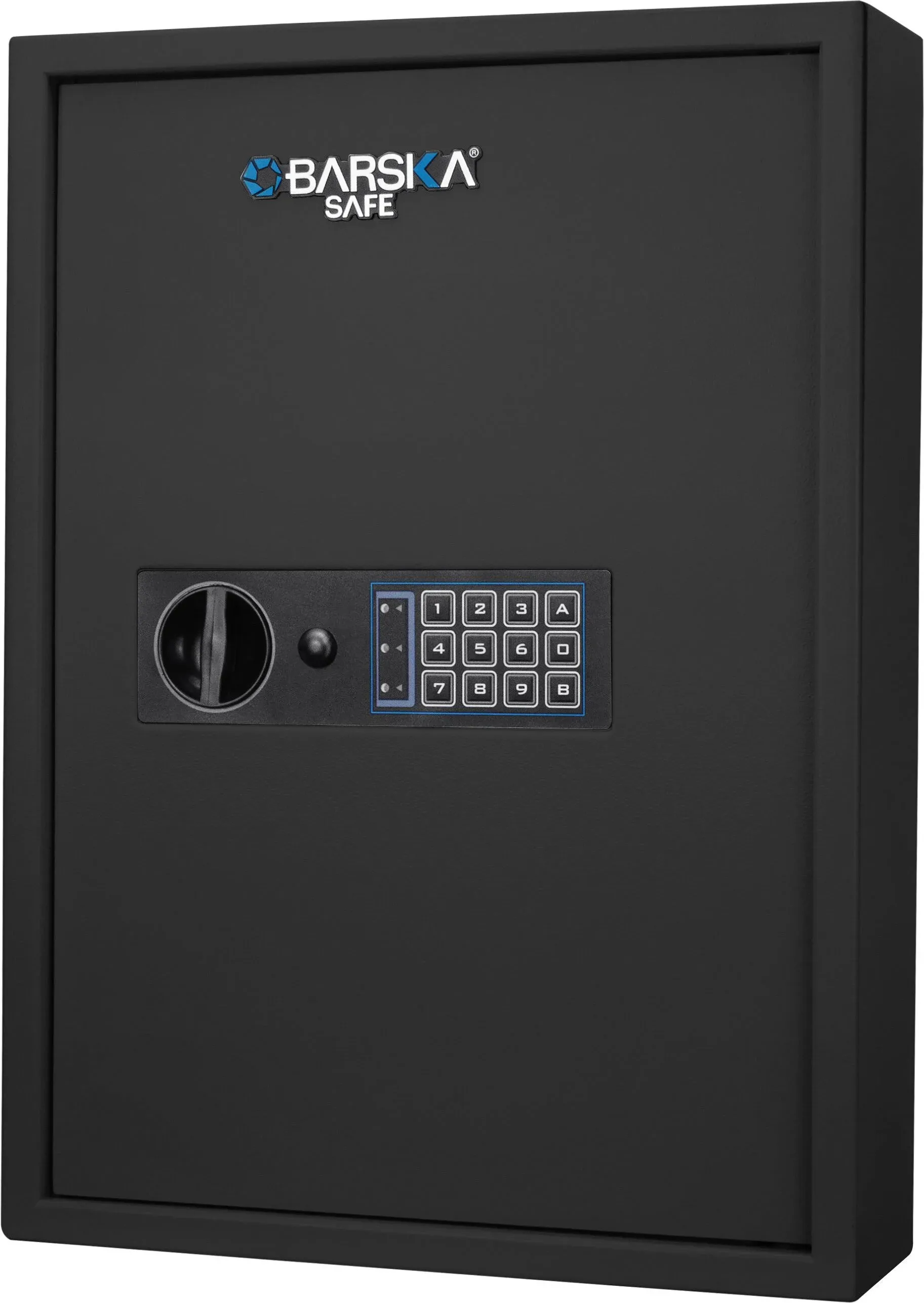 Barska 100-Key Digital Keypad Wall Safe, Black (AX13370)