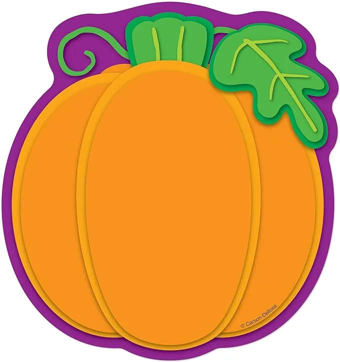 Carson-Dellosa Pumpkin Cut-Outs, 36/Pack (102101)