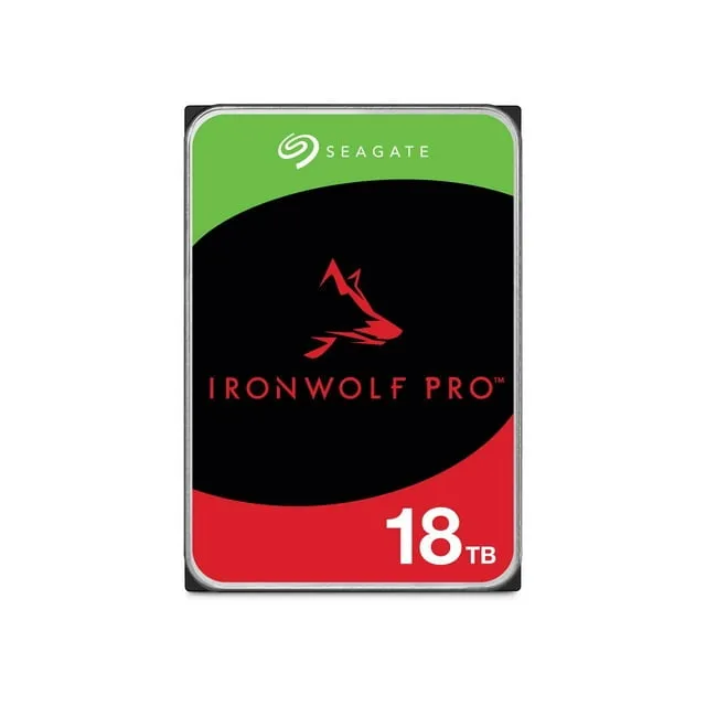 Seagate 16TB IronWolf Pro 7200 rpm SATA III 3.5" Internal NAS HDD (CMR)