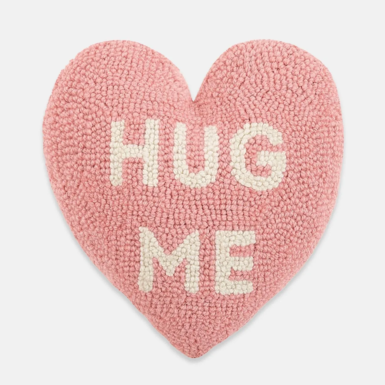 Peking Handicraft 30JES1588C10HT Hug Me Heart Shape Hook Pillow, 10-inch Length