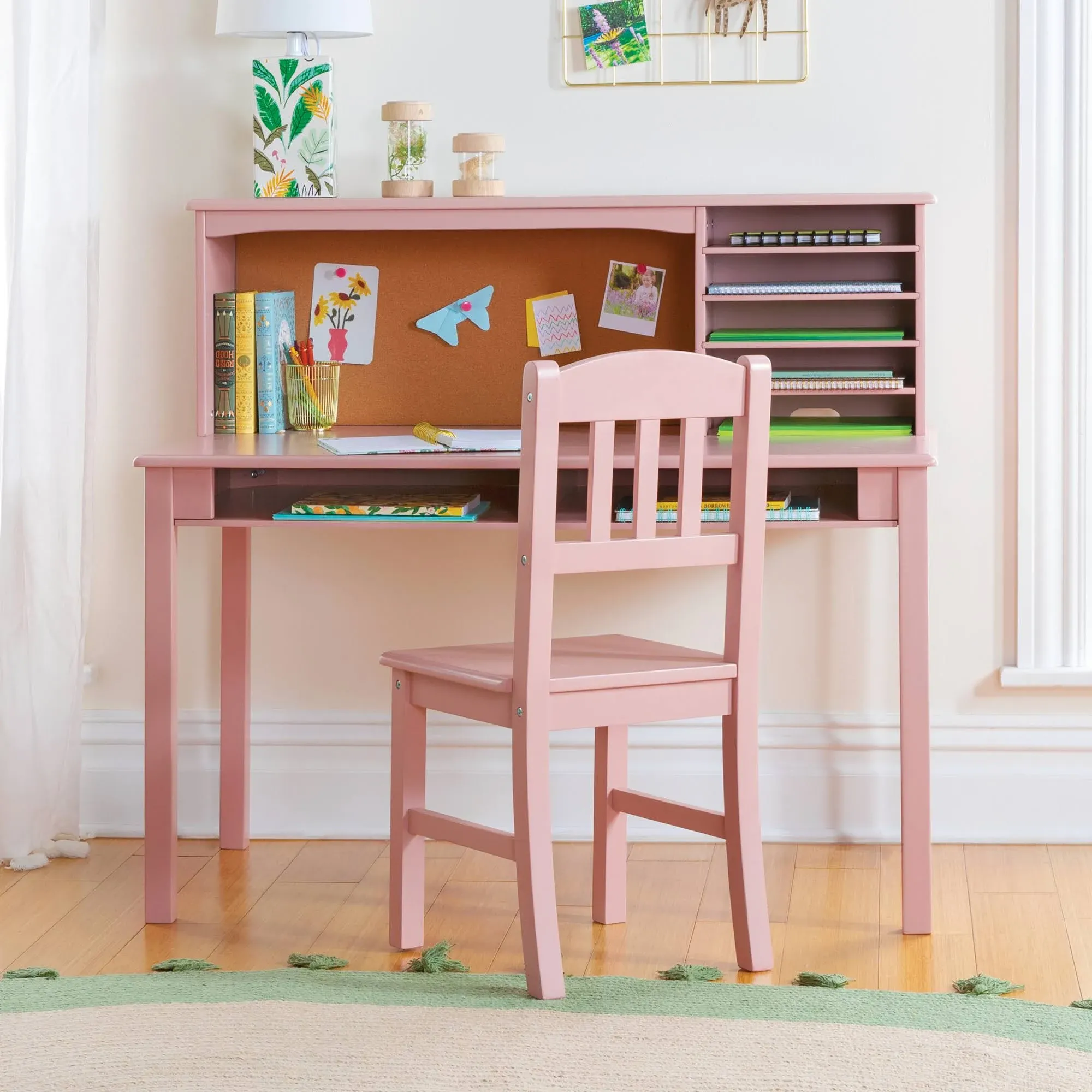 Guidecraft Kids' Media Desk and Chair Set