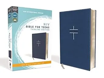 NIV Bible for Teens Thinline Red Letter Edition [Blue] [Book]