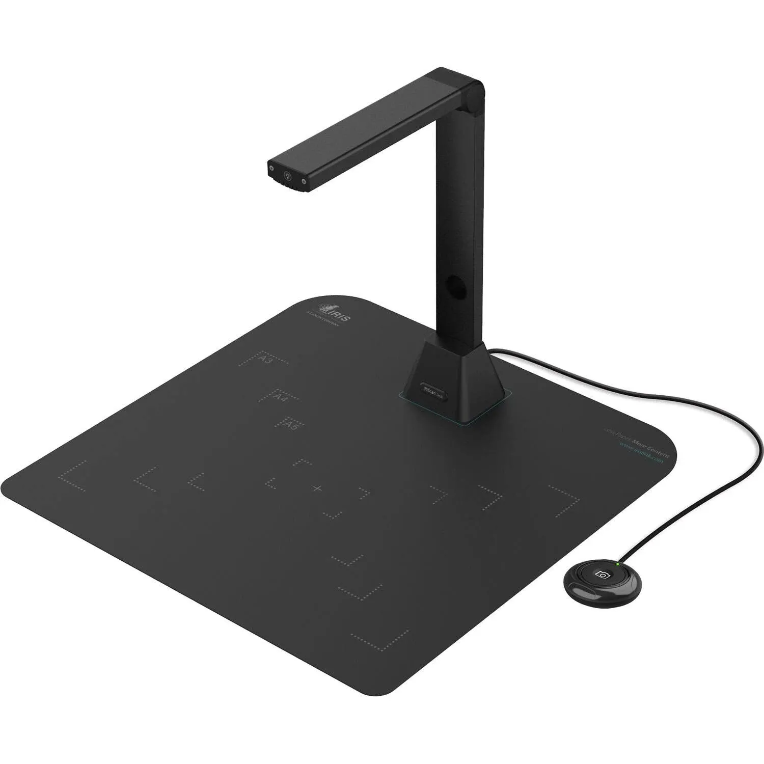 IRIScan Desk 5 Pro : Scanner for Laptop & Document I a3 Scanner I Library Scanner I Free PDF Editor I Portable Scanner I Book Scanner I AI Flattening I AI auto scan I AI Finger Hiding I 12MP I Win Mac