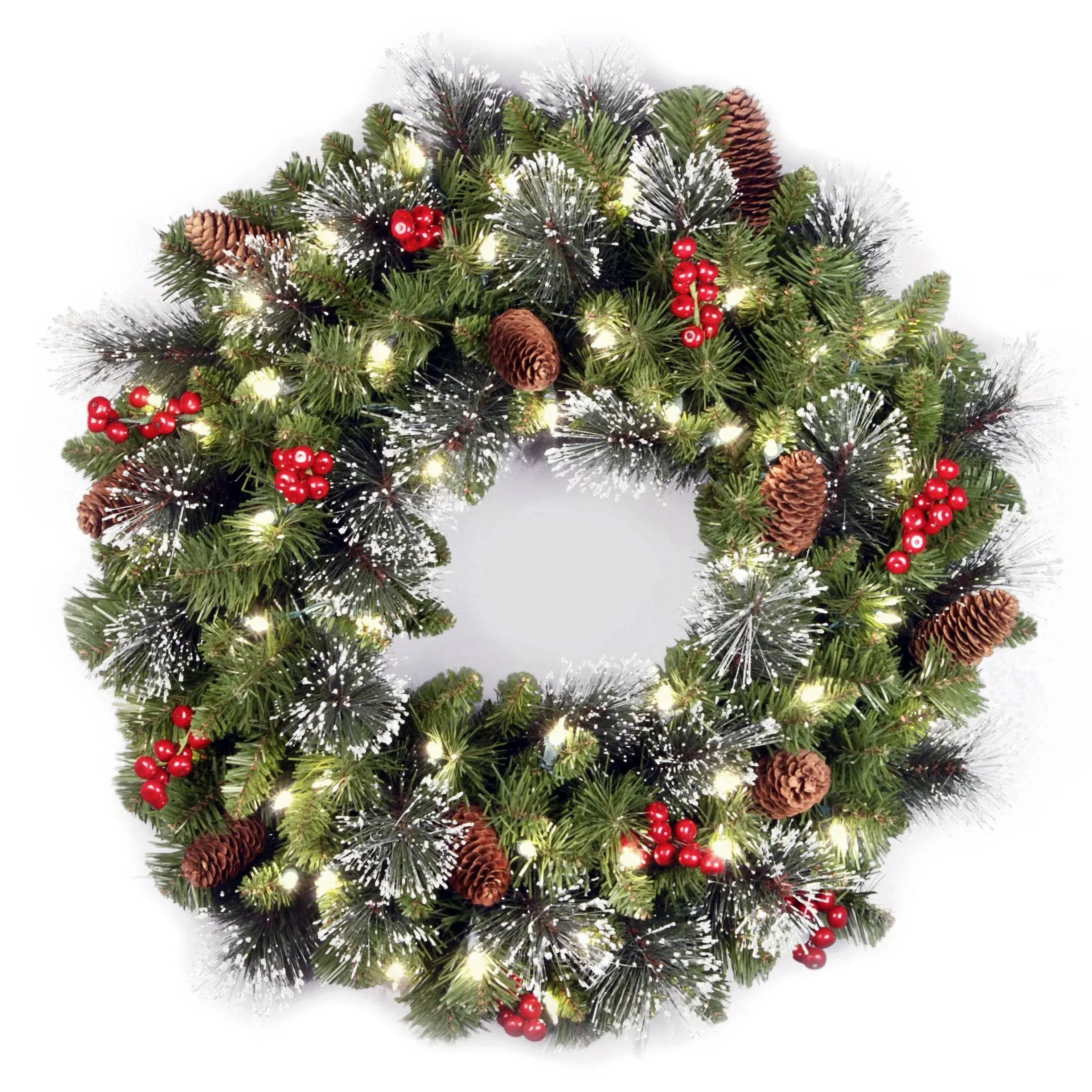 National Tree Company Crestwood Spruce Artificial Wreath