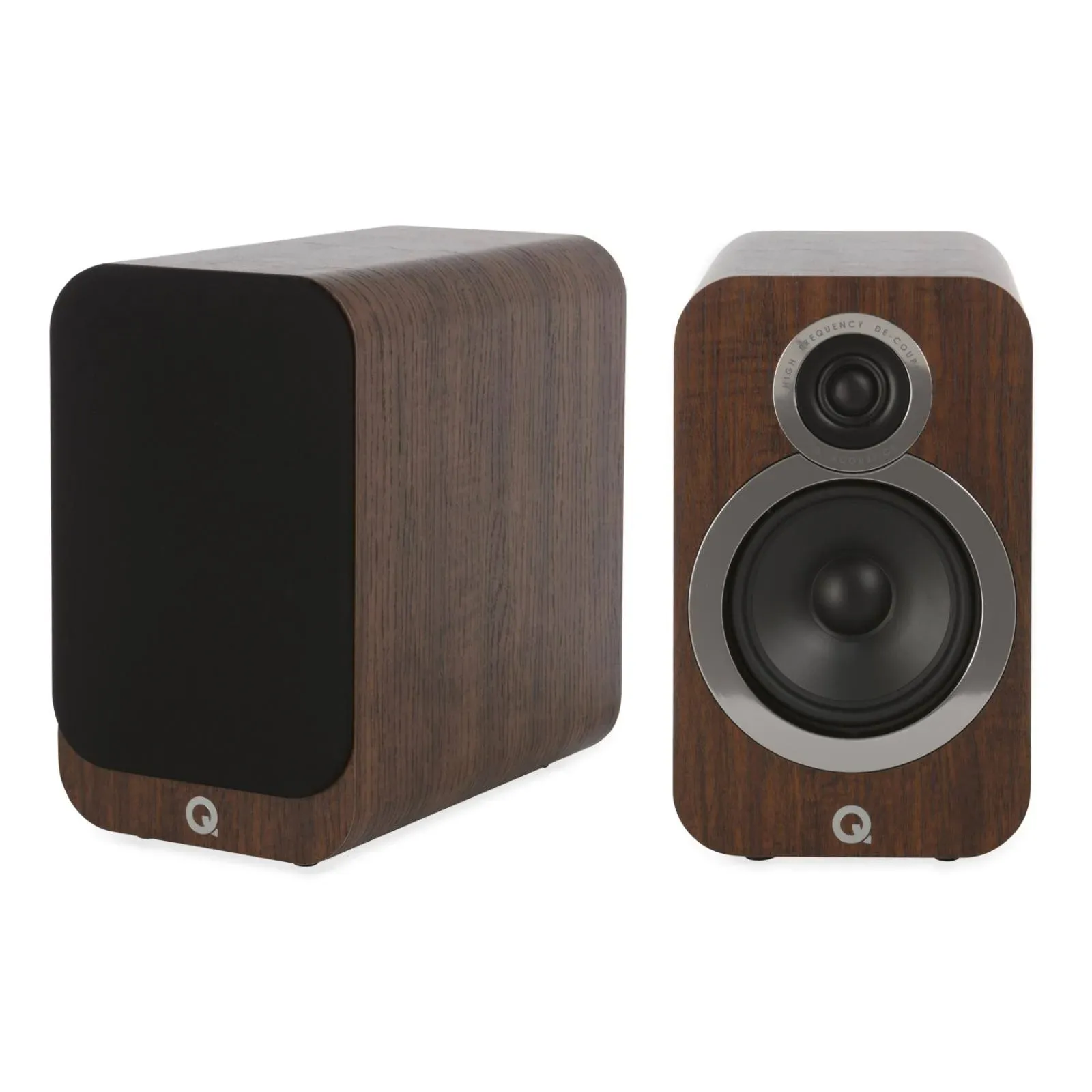 Q Acoustics 3020i BookShelf Speakers - Pair English Walnut by Ayreborn