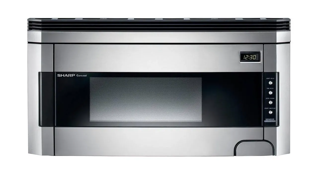 Sharp 1.5 Cu. ft. Stainless Steel Over-the-Range Microwave