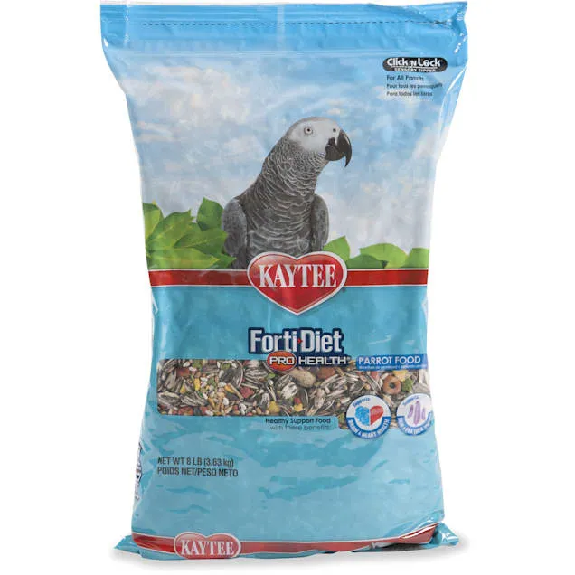 Kaytee Forti-Diet Pro Health Healthy Support Diet Parrot Food, 25 lbs.