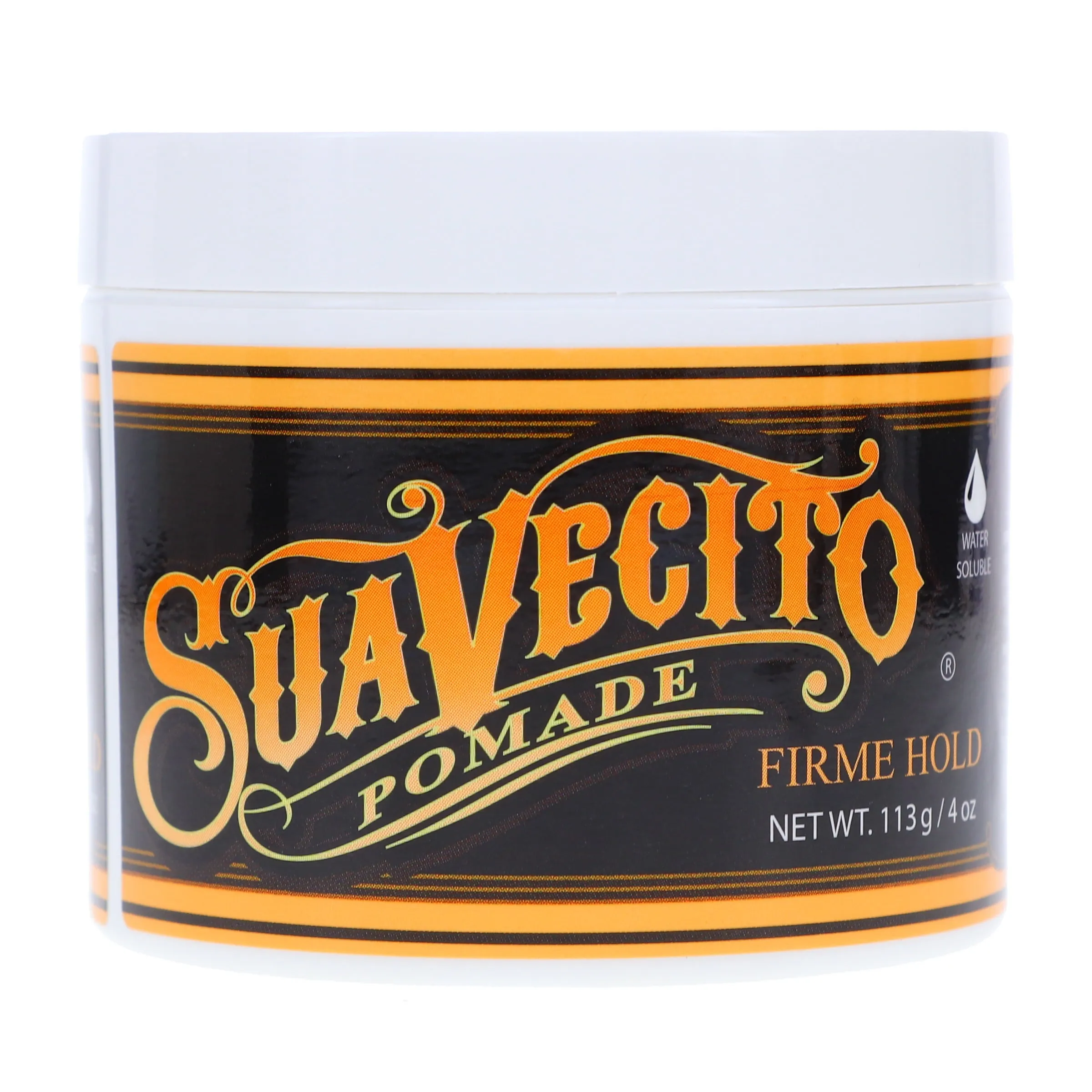 Suavecito Strong Hold Pomade - 4 oz jar