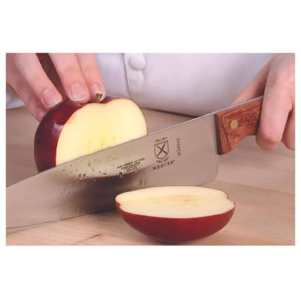 Mercer Culinary M26040 Praxis 8" Chef's Knife with Rosewood Handle