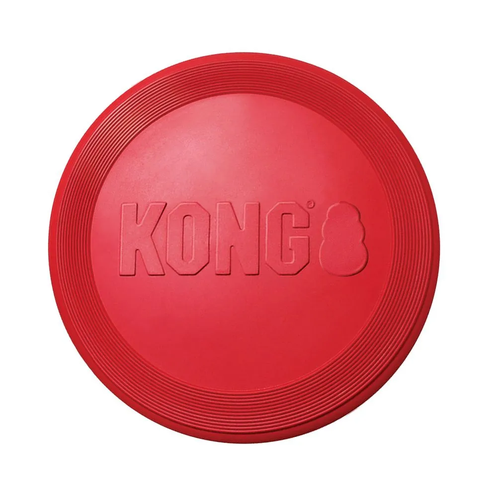 KONG Classic Flyer Dog Toy, Large, Red