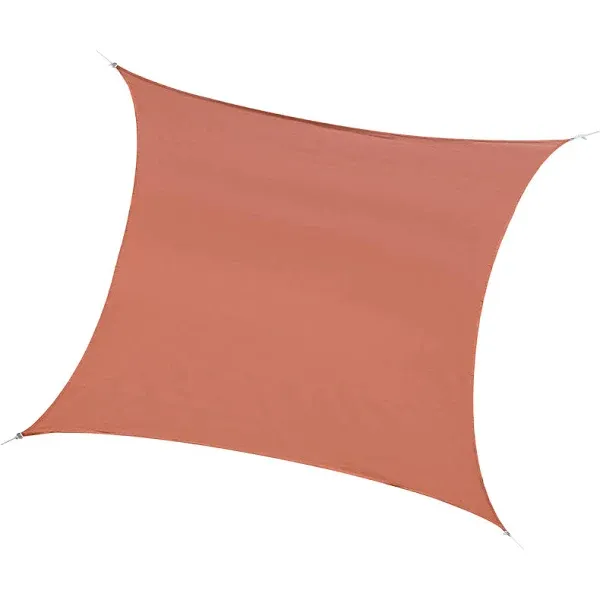 Outsunny 20' x 16' Rectangle Outdoor Patio Sun Sail Shade Canopy Red