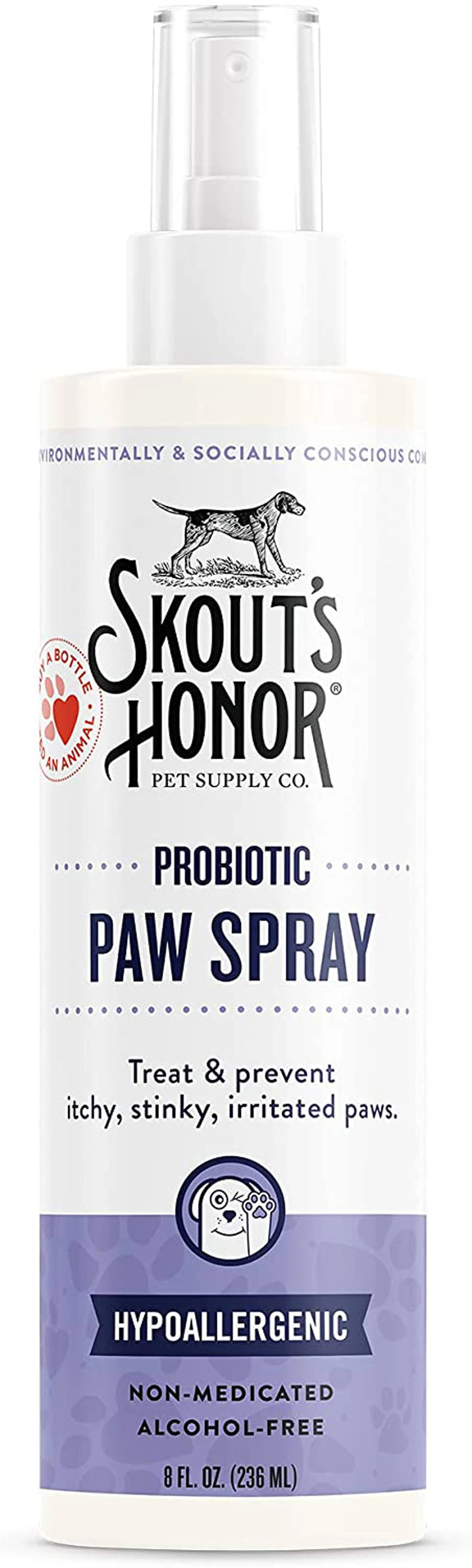 Skout's Honor Probiotic Paw Spray - 8 oz