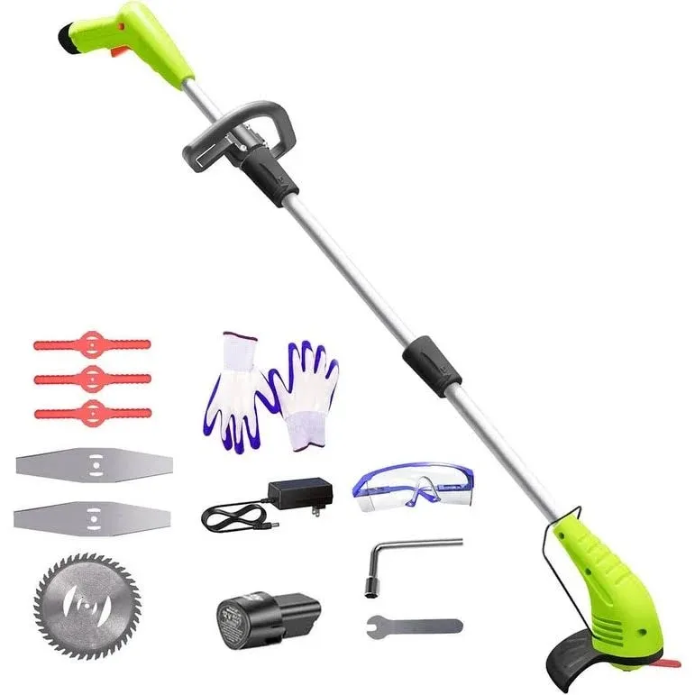 Cordless Lawn Trimmer - Green