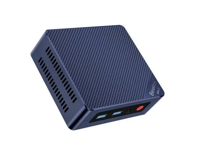 Beelink Mini PC, Mini S12 Intel 12th Gen 4-Core N95(up to 3.4GHz), Mini Computer 16GB DDR4 RAM 500GB SSD, Desktop PC Dual HDMI 4K UHD/Gigabit Ethernet/Dual WiFi5/BT4.2/HTPC/W-11 Pro