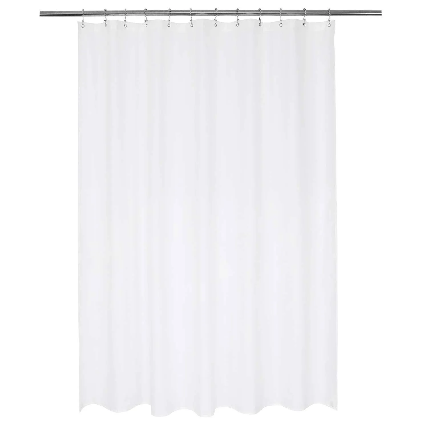 N&Y Home Nylon Hotel Shower Curtain or Liner, Machine Washable, Water Resistant ...