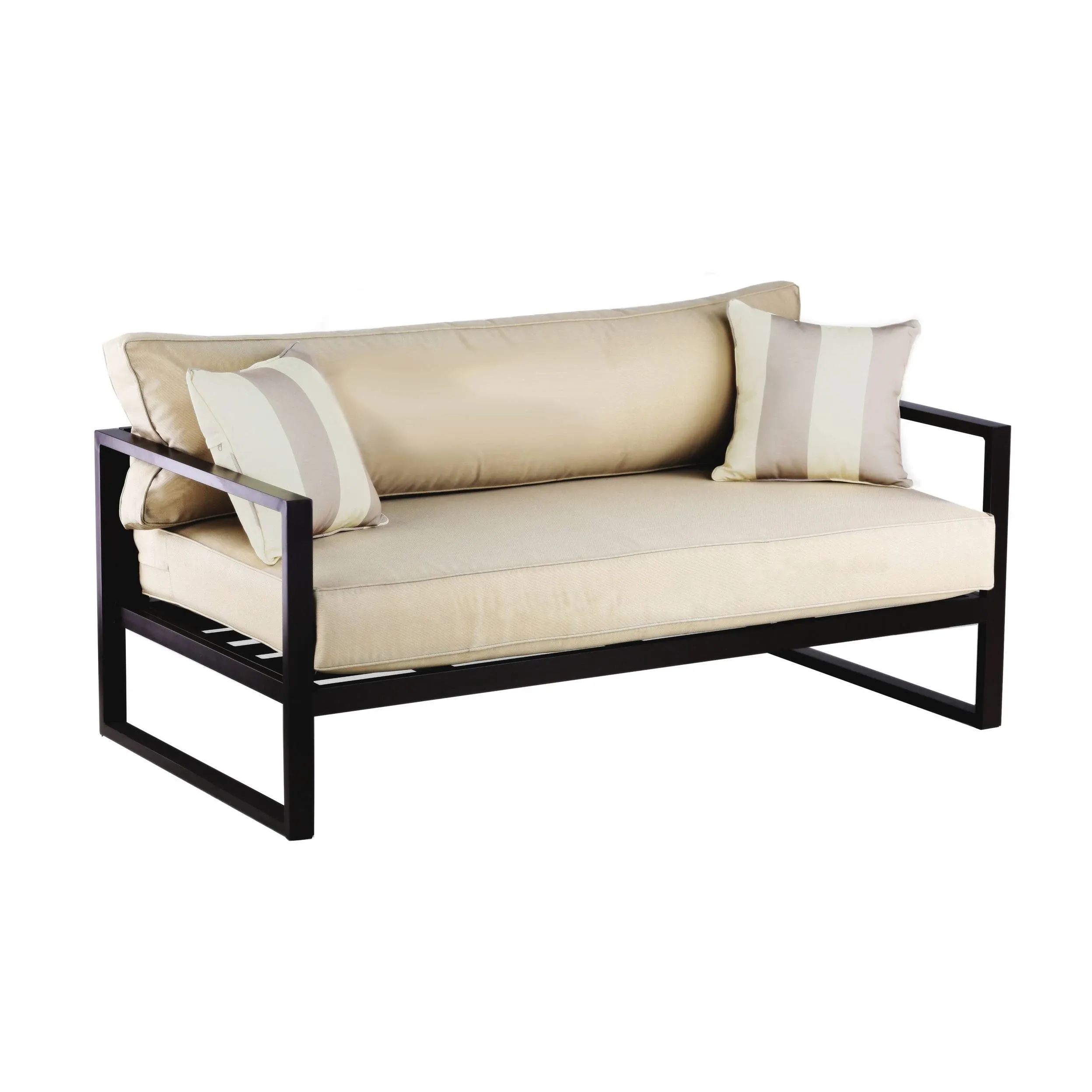 Serta Outdoor Catalina Aluminium Patio Sofa, Beige