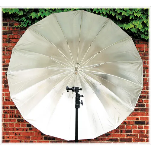 Impact 7' Improved Parabolic Umbrella (Silver)