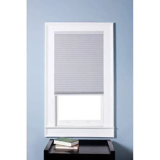 Arlo Blinds Single Cell Room Darkening Cordless Cellular Shades, Color: White, Size: 18" W x 48" H