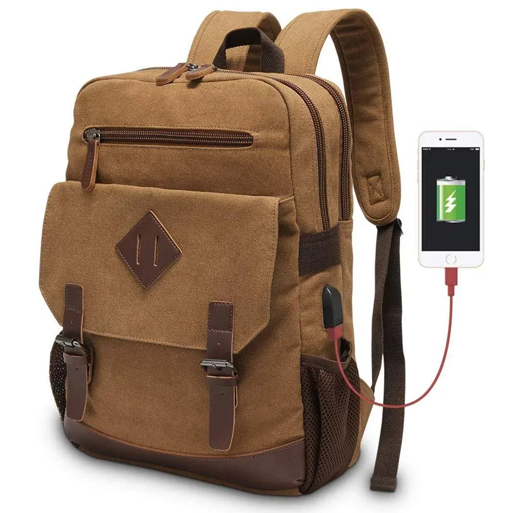 Modoker Canvas Vintage Backpack