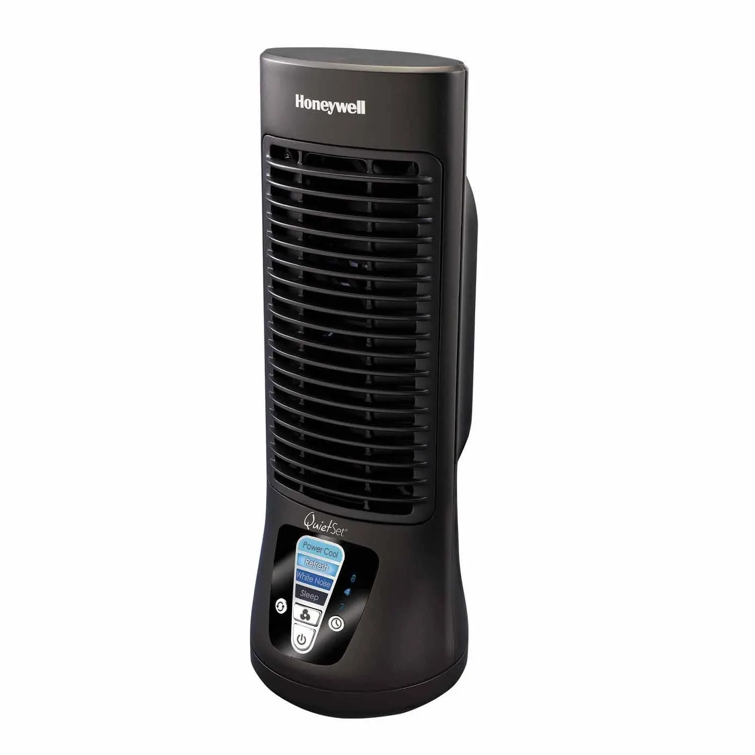 Honeywell Quietset Slim Tower 13" 4-Speed Fan - Black