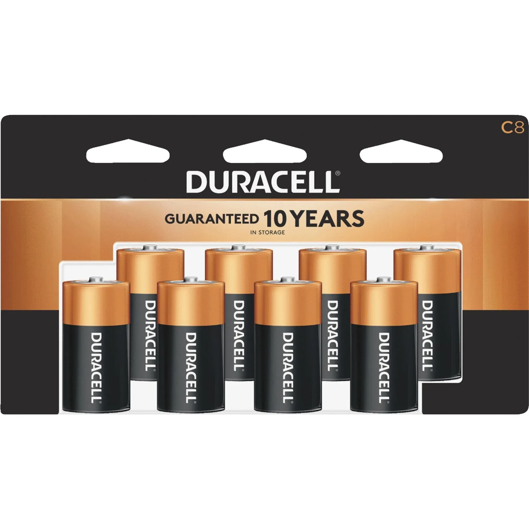 C Duracell Coppertop Alkaline Batteries