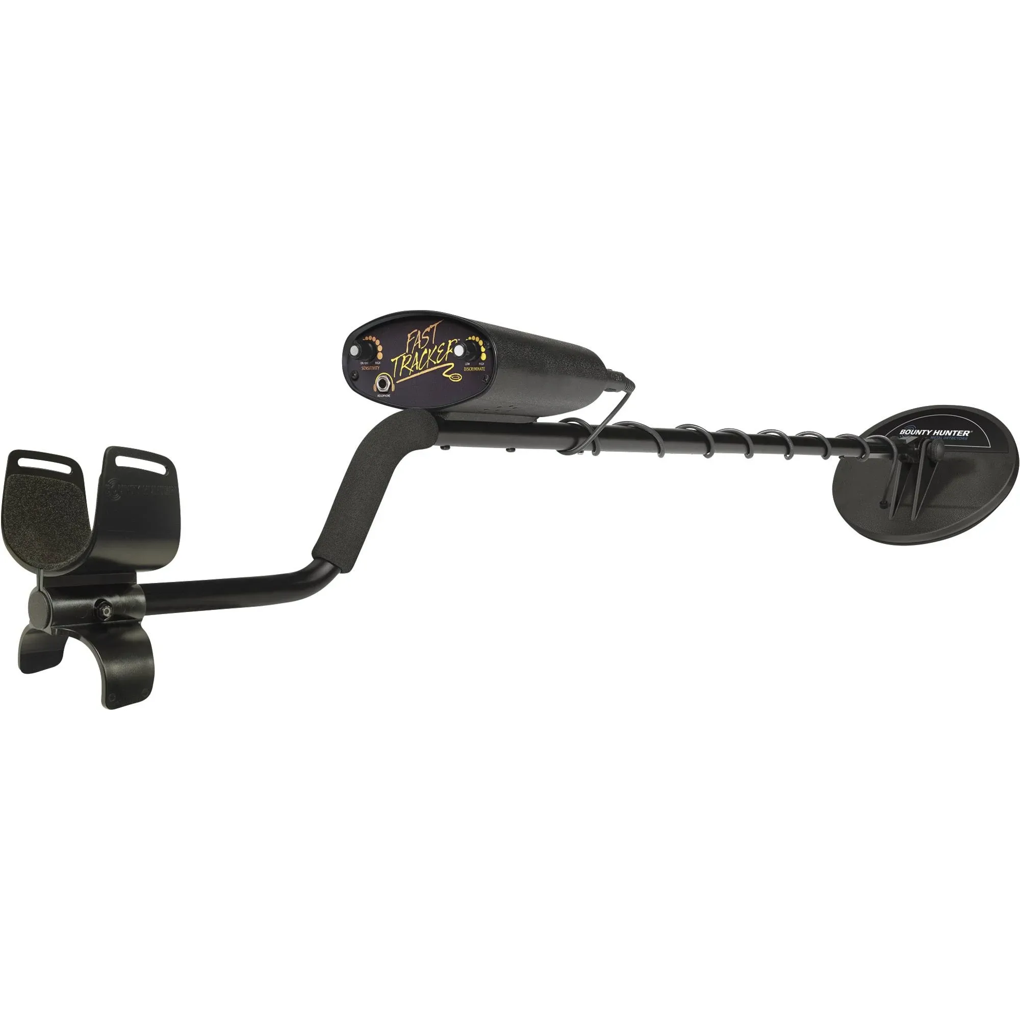 Bounty Hunter FAST Fast Tracker Metal Detector, 24&quot; Detection Depth, Long Handle