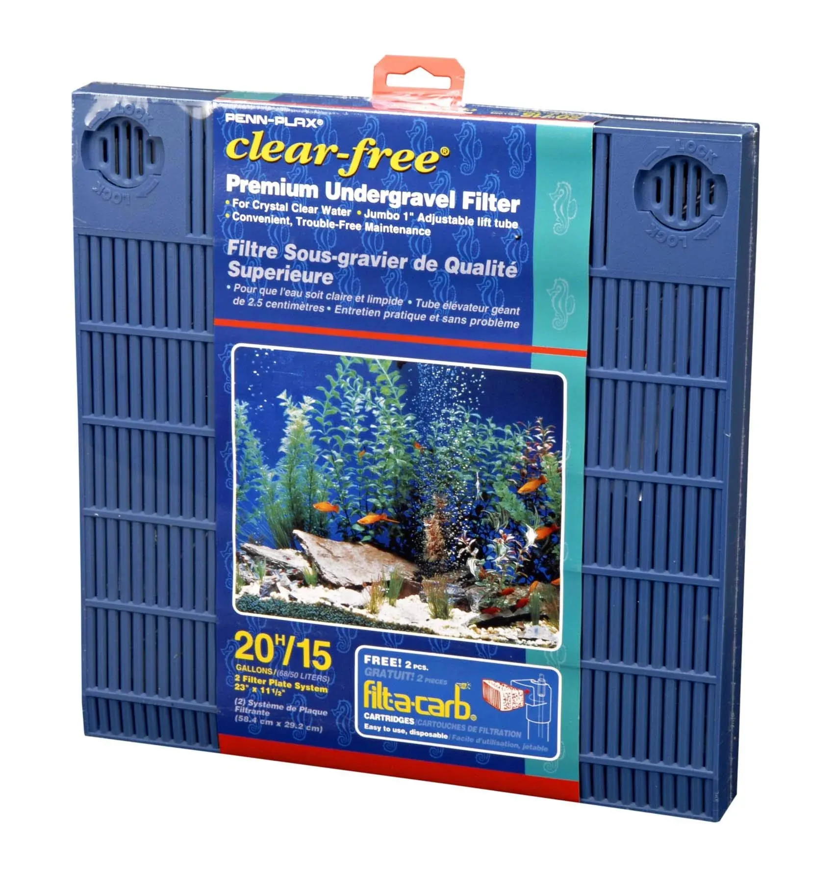 Penn Plax Premium Under Gravel Aquarium Filter