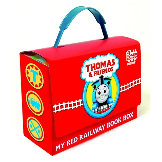 Thomas and Friends: My Red Railway Book Box (Bright & Early Board Books) 