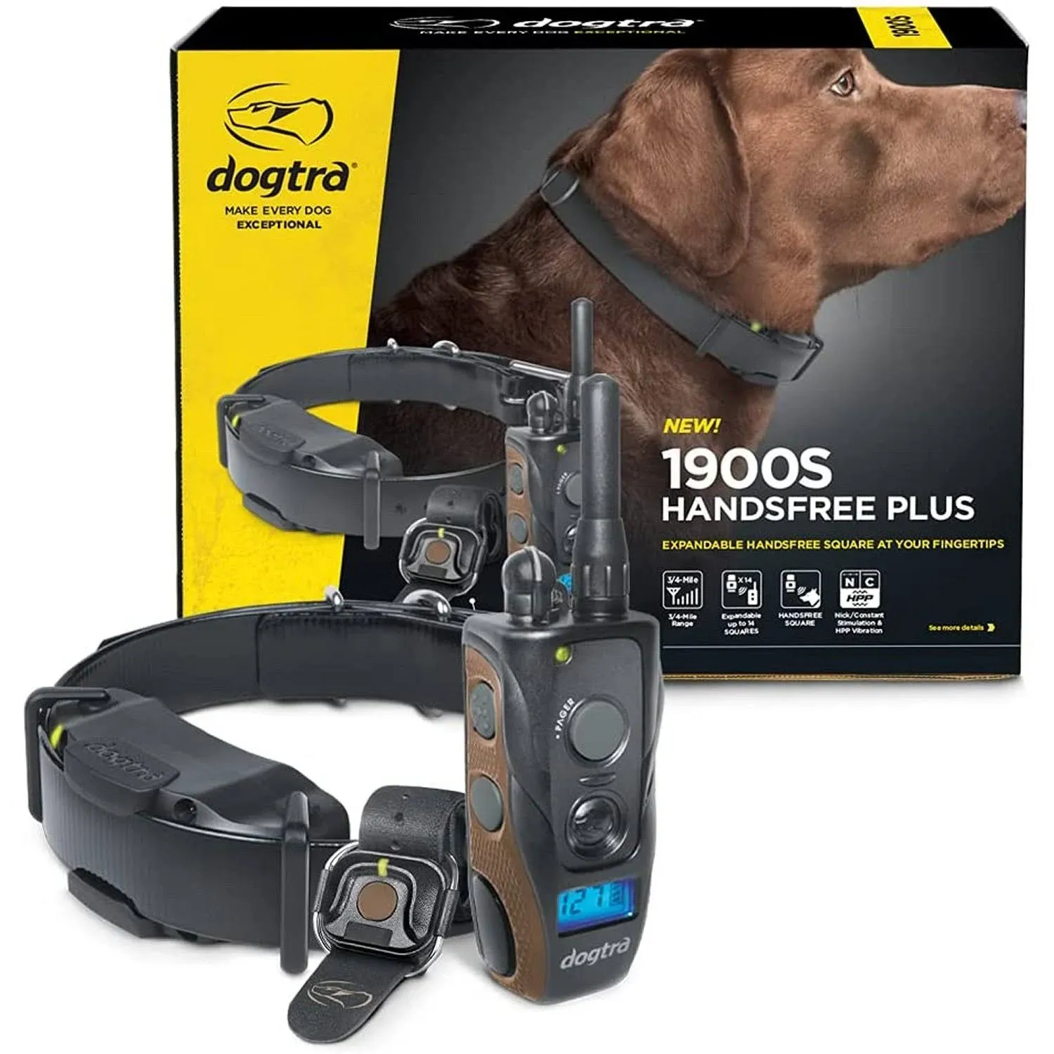 Dogtra 1900s Handsfree Plus Boost & Lock Remote Dog Training Collar