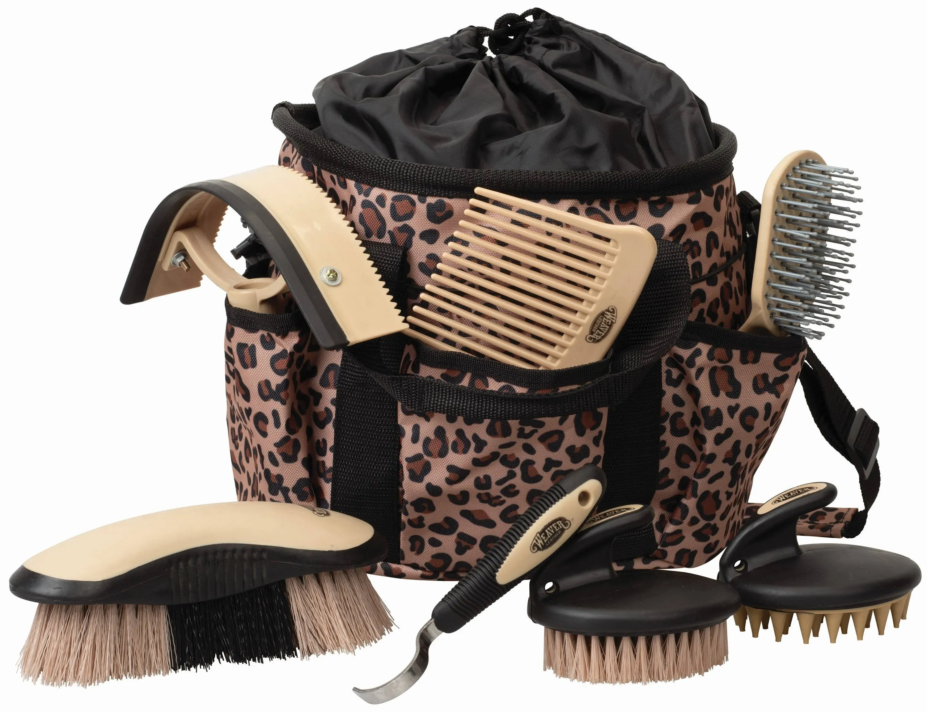 Weaver Leather Grooming Kit Leopard