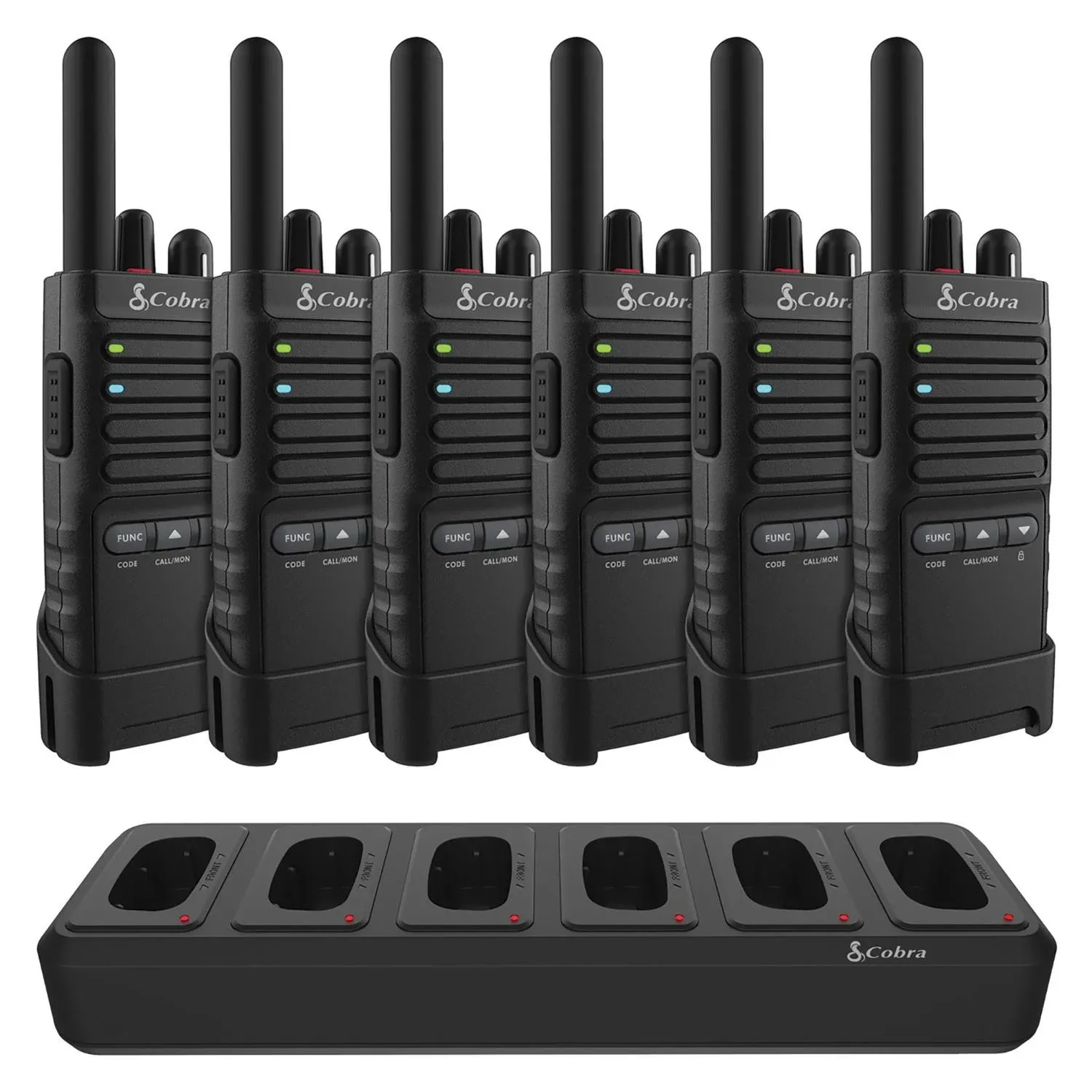 Cobra PX650 - Professional/Business Walkie Talkies (6-pack)