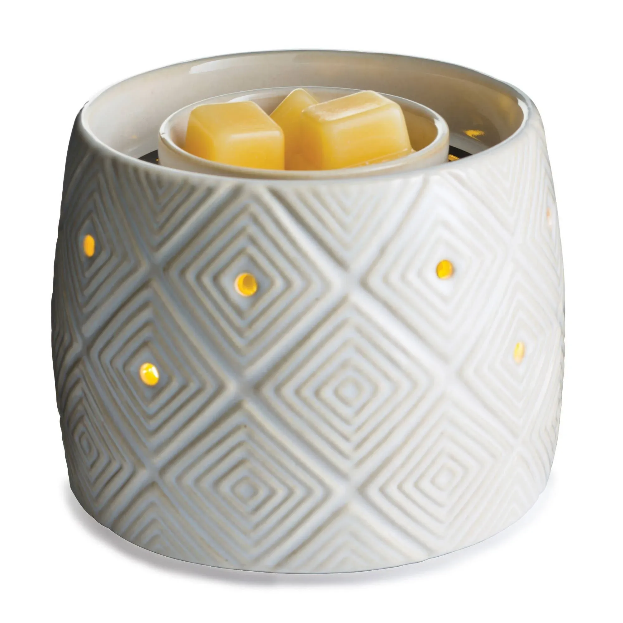 Candle Warmers Geometric Illuminaire Fan Fragrance Warmer