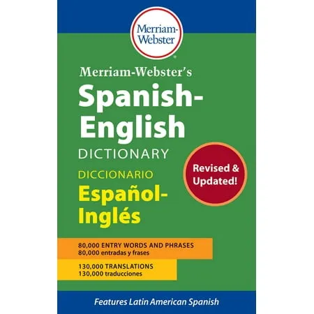 Merriam-Webster s Spanish-English Dictionary (Hardcover)