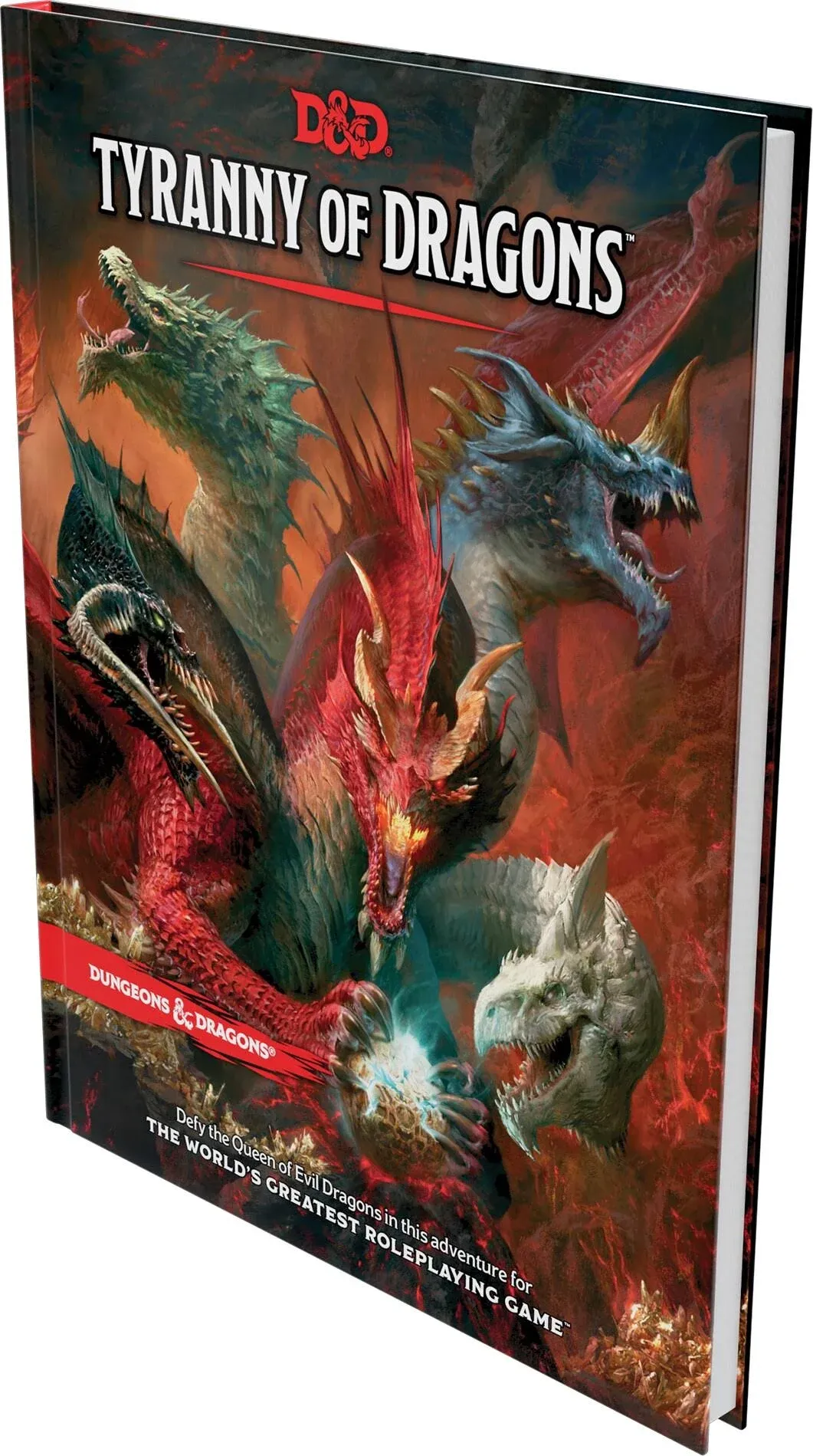 Tyranny of Dragons (D&D Adventure Book Combines Hoard of the Dragon Queen + The Rise of Tiamat) [Book]