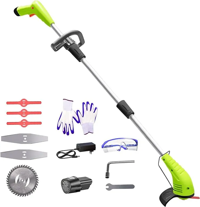 Cordless Lawn Trimmer - Green