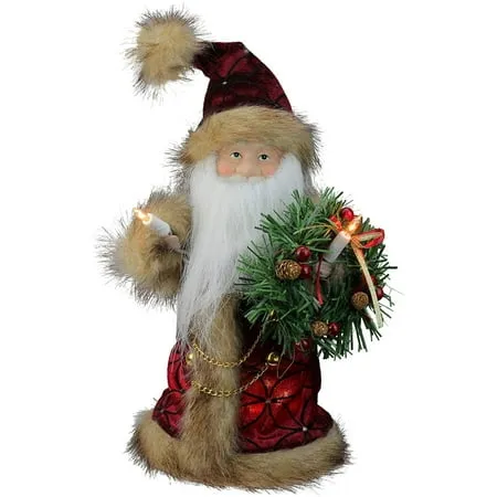 Kurt Adler 10-Inch Santa Treetop