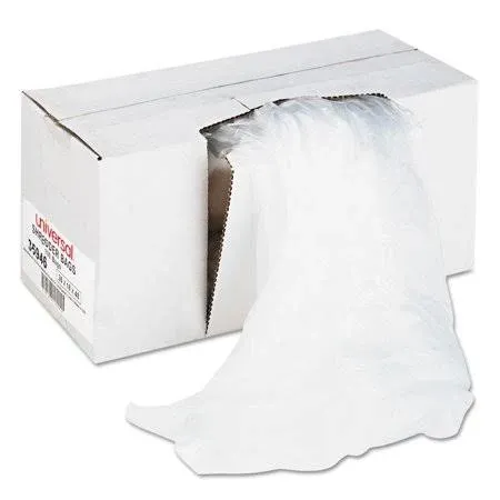 Universal UNV35946 40 - 45 Gallon Capacity, High-Density Shredder Bags - Clear (100/Box)