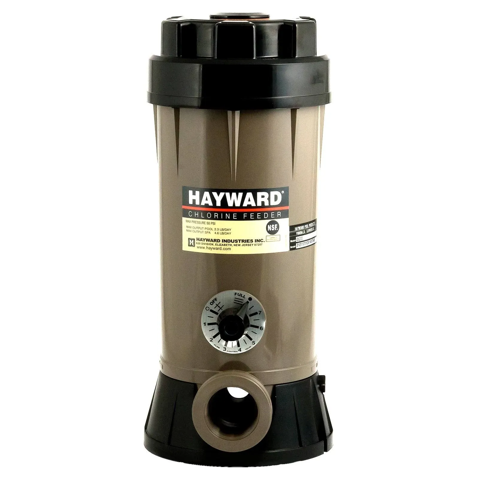 Hayward In-Line Chlorinator CL200 - 9lb Chlorine Capacity