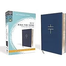 NIV Bible for Teens Thinline Red Letter Edition [Blue] [Book]