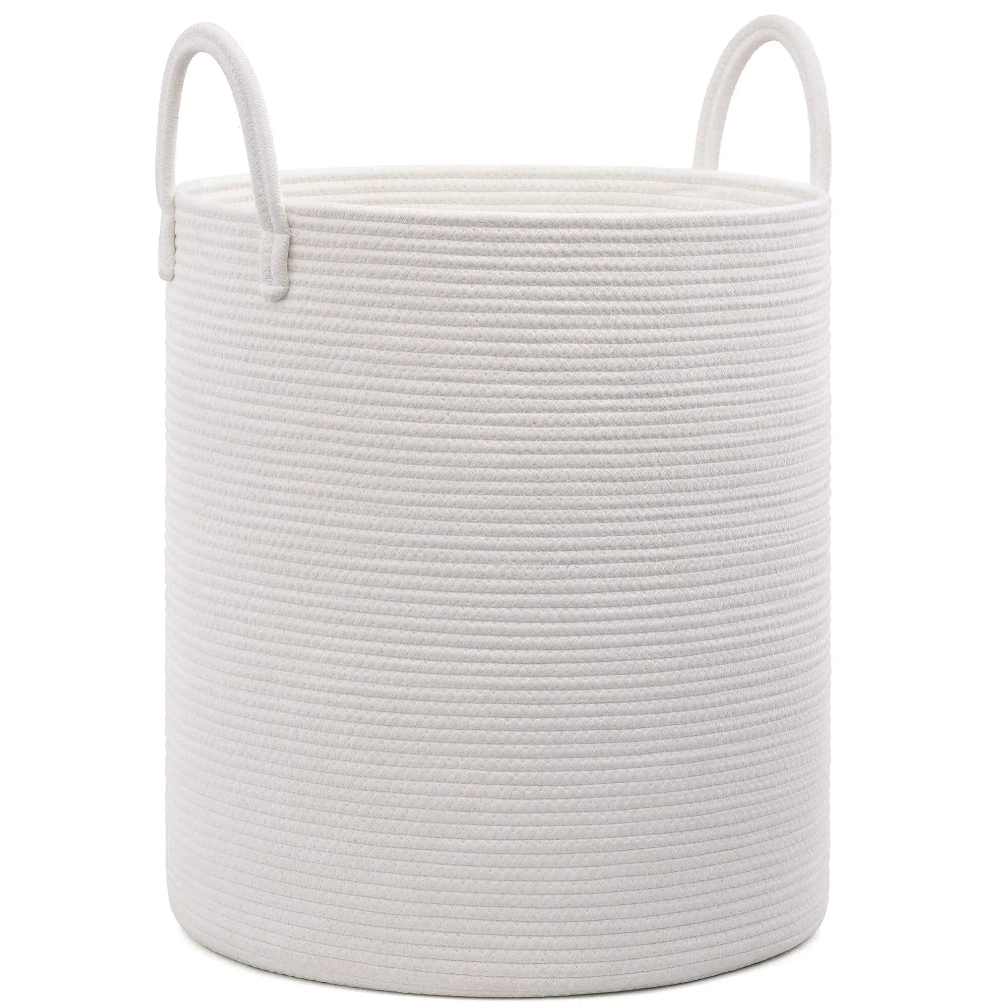 goodpick white laundry basket tall