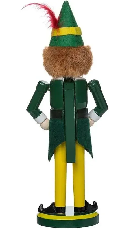 11&#034; Wooden Buddy the Elf Nutcracker