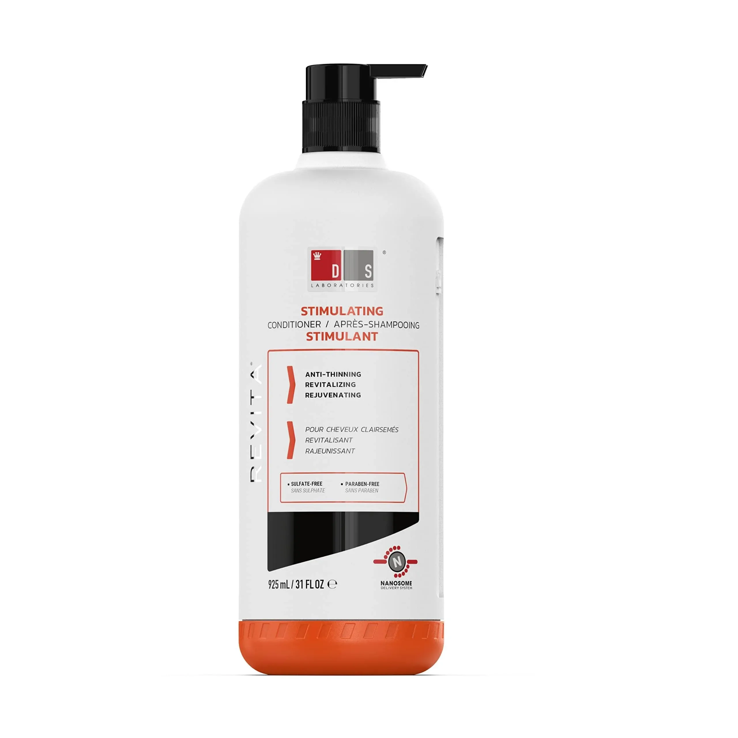 DS Laboratories Revita Conditioner - Hair Growth & Thickening Treatment for Fine Hair, Hair Loss, and Regrowth with Biotin for Women & Men