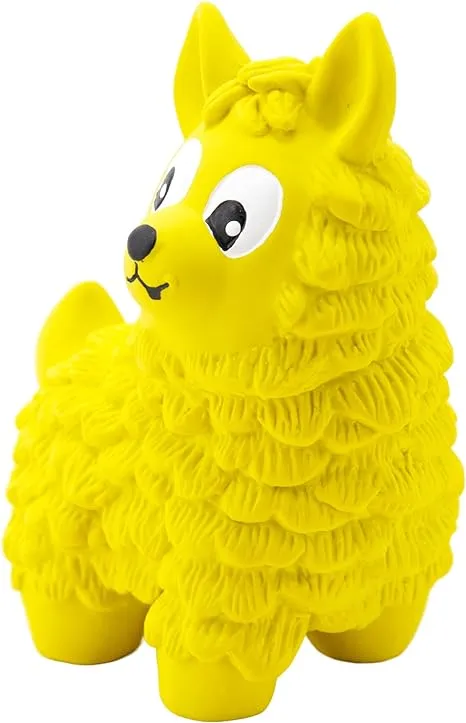 Outward Hound Tootiez Sheep Grunting Latex Rubber Dog Toy, Small