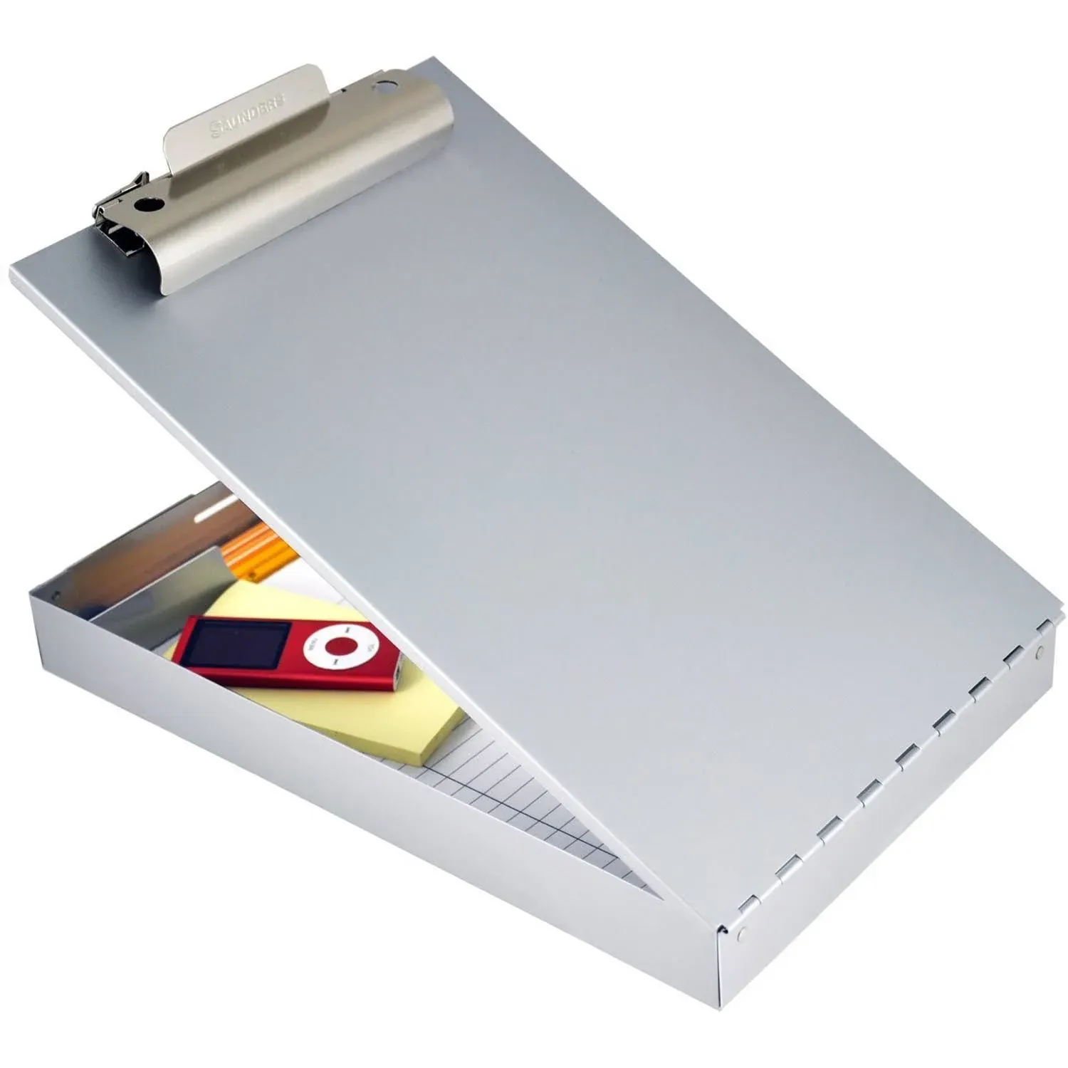 Saunders Redi-Rite Recycled Aluminum Storage Clipboard, Letter Size, Silver (11017)