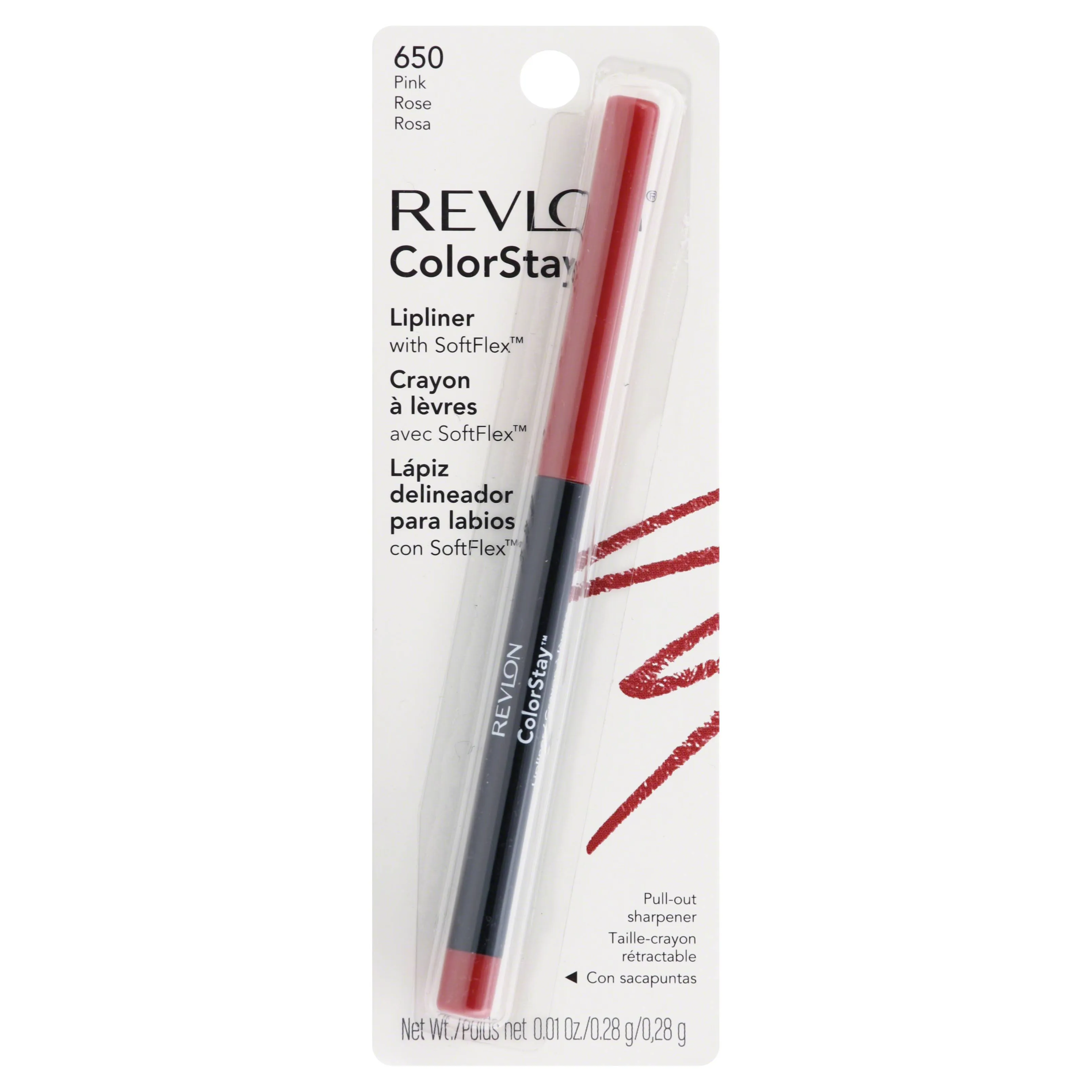 Revlon ColorStay Lipliner, Pink 650 - 0.01 oz