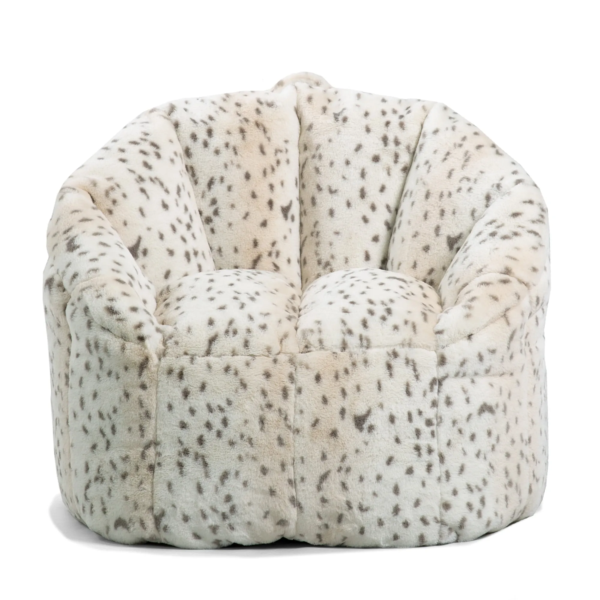 Big Joe Milano Bean Bag Chair, Plushie, 2.5ft, Leopard Tie Dye