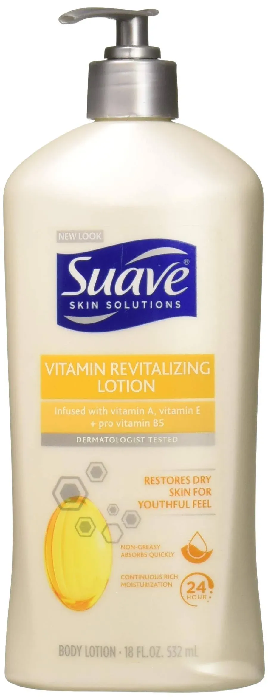 SUAVE REVITALIZING  LOTION  WITH VITAMIN E 18OZ 