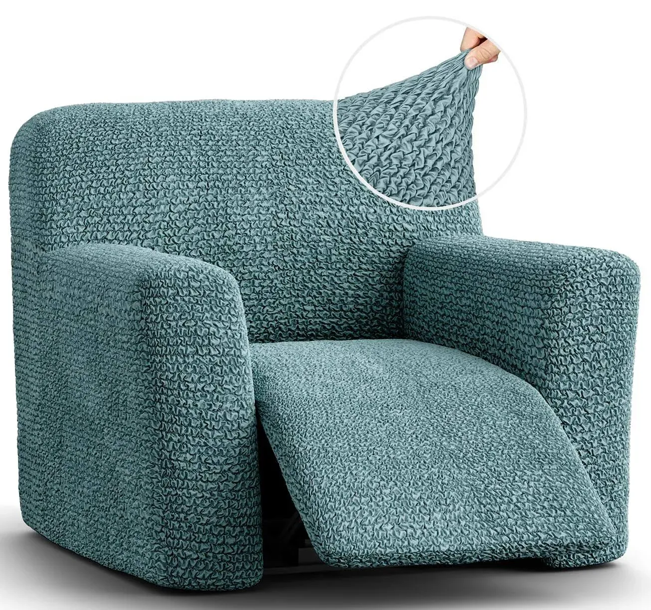 Reclining Armchair Slipcover, Microfibra Collection